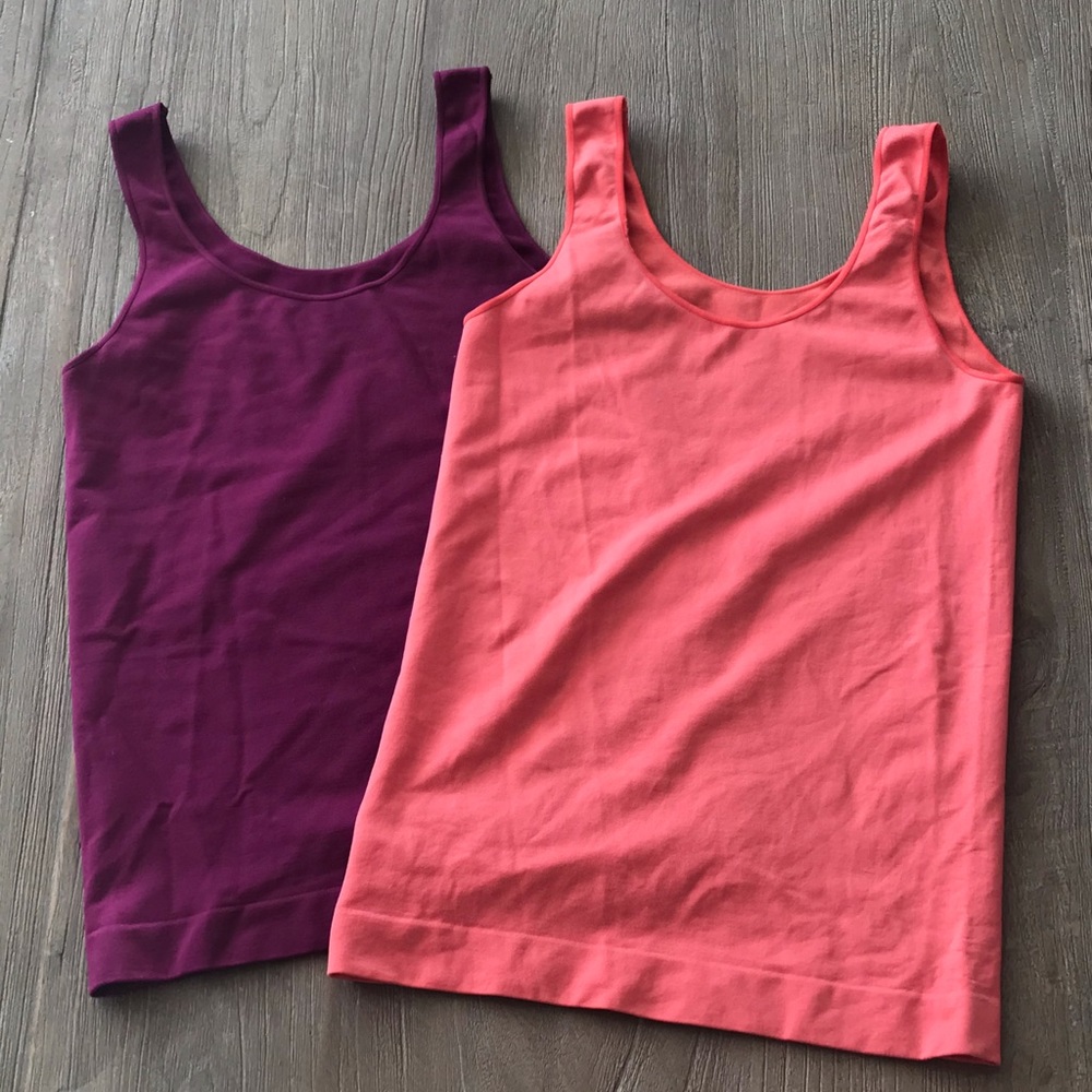 Shimera Purple and Pink/Peach Camisoles